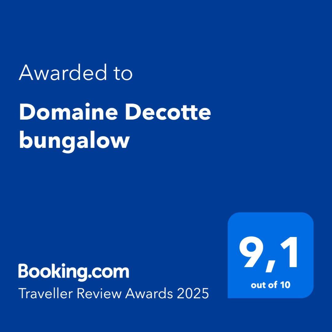 Domaine Decotte bungalow Sainte-Suzanne Exterior foto